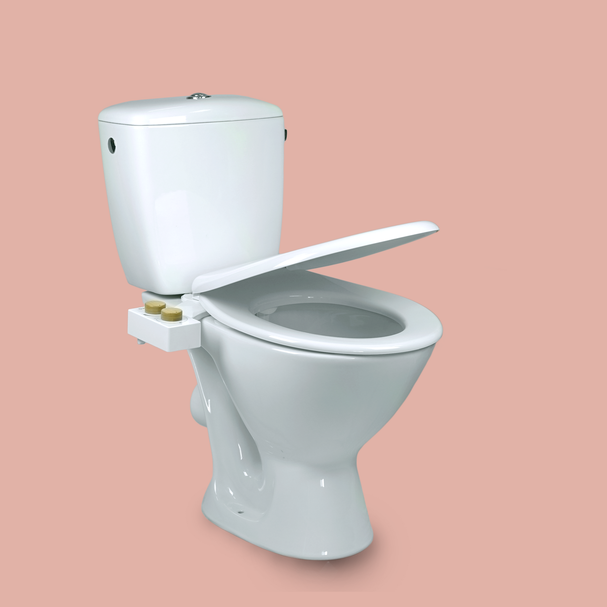 Au bout du rouleau, il invente un kit de WC à la japonaise, avec